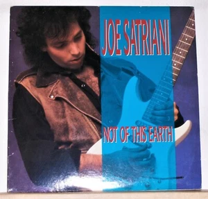Joe Satriani ‎- Not Of This Earth - 1988 LP Record Album - Blue Vinyl Near Mint - Picture 1 of 2