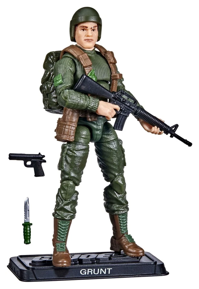 Hasbro G.I. Joe Robert "Grunt" Graves Retro Collection 3.75" Plastic Action Figure (F2727)