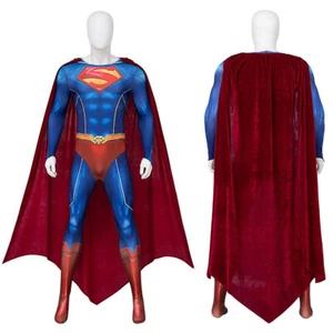 Superman Jumpsuit Justice League Bodysuit Zentai Cosplay Costume - Picture 1 of 14