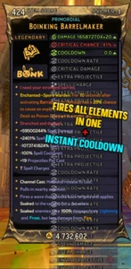 Hechizo Barrelmaker Modded Nivel 1 Tiny Tina's Wonderlands (PS | XBOX | PC) - Imagen 1 de 1