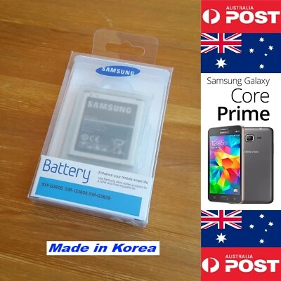 Samsung Core Prime Original Retail Battery EB-BG360CBC 2000mAh G360 Local Seller - Image 1 of 4