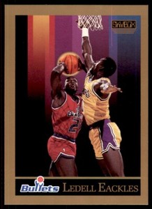 1990-91 SkyBox. Ledell Eackles . Washington Bullets #287