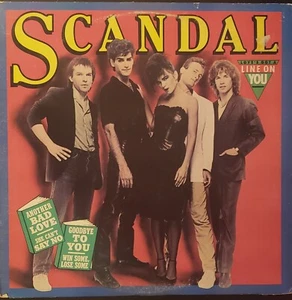 Scandal " Love's Got A Line On You " Vinyl Record LP - Picture 1 of 4