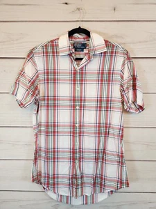 Polo Ralph Lauren Men's Bradford Custom Fit Short Sleeve Button Up Shirt Size M - Picture 1 of 6