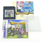 Dragon Warrior 1 & 2 Cartridge Manual And Map Authentic Nintendo Game Boy Color