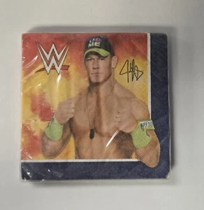 DesignWare 2014 Beverage Napkins Serviettes-16ct.John Cena - Picture 1 of 2