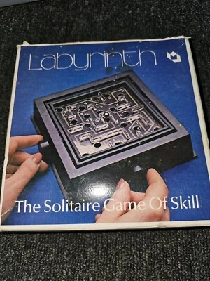 NEW SEALED Vintage 1979 MAG-NIF Inc. Pavilion Labyrinth Solitaire Game Of Skill - Image 1 of 4