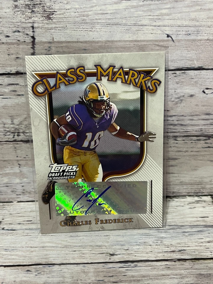 2005 Topps DPP Class Marks Autographs #CMCF Charles Frederick - Image 1 of 1