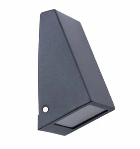 GU10 Exterior Surface Mounted Stainless Steel / Copper Wall Wedge Lights IP44 - Picture 1 of 10