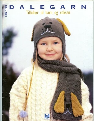 Dalegarn Nr. 130 - Dale of Norway Knitting Patterns Hats, Scarves, Bags, Socks + - Image 1 of 4