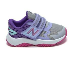 New Balance Toddler's Rave Run Shoes (TD) NEW AUTHENTIC Purple/Grey ITRAVBL1