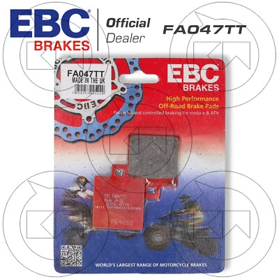 Brake Pads Rear Carbon EBC FA047TT Ducati 851 Strada-SP 851 1988-1991 Foto 1 de 2