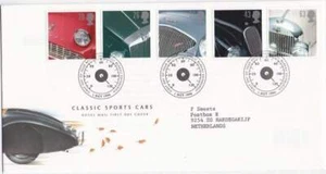 England GB FDC 1996 / 1657-1660 - Classic Sports Cars (4) - Picture 1 of 1
