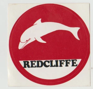 REDCLIFFE DOLPHINS NRL SUPPORTERS STICKER NEW Size 7.5cm Diam - Bild 1 von 2