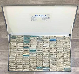AMAZING FIND VINTAGE STELLA NEPTUNE DIVERS ARMBANDUHR KRISTALLE 161/162 KOMPLETTSET - Bild 1 von 10