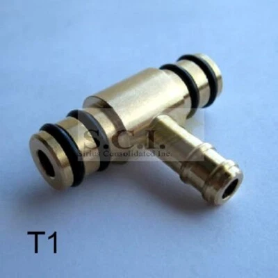 KAWASAKI KZ900 Z1-A Z1-B KZ1000 POLICE KZ1000 LTD CARBURETOR CARB FUEL TEE  - Image 1 of 4