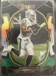 Darren Waller 2022 Select nivel de concurso troquelado verde y negro #18 - Imagen 1 de 2