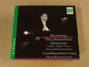 6-CD BOX / BEETHOVEN - THE 9 SYMPHONIES - OUVERTURES - LEIPZIG - KONWITSCHNY - Imagen 1 de 2