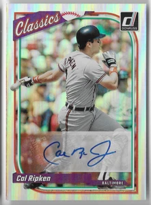 CAL RIPKEN JR. 2023 PANINI CLASSICS DONRUSS AUTO AUTOGRAPH CARD! - Picture 1 of 1