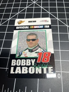 WINNERS CIRCLE BOBBY LABONTE #18 Official Fan Card 1/64 NASCAR 2004 - CARD ! - Picture 1 of 4