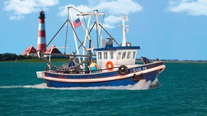 brandneu Walthers Spur H0 1:87 Fischerboot  Artikel: 531016 - Bild 1 von 2