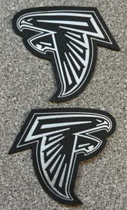 2014-15 ATLANTA FALCONS NFL FOOTBALL VINTAGE PRO BOWL JERSEY TEAM PATCH SET OF 2 - Picture 1 of 6