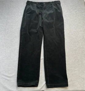 De Colección Polo Ralph Lauren Pantalones Para Hombres 36x31 Negro Andrew Pana Pantalón Ancho Gale - Imagen 1 de 11