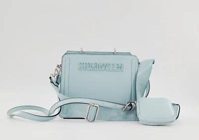 Steve Madden Tik Tok Sea Crush Bevelyn Crossbody Purse Bag With Pouch NWT - Image 1 of 4