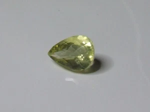 Yellow quartz pear shaped gemstone..7.8 Carat - Bild 1 von 5
