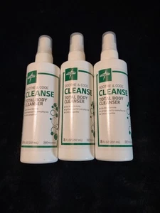 3 Bottles Medline Soothe & Cool Cleanse Total Body Cleanser - New 8 OZ Each - Picture 1 of 7