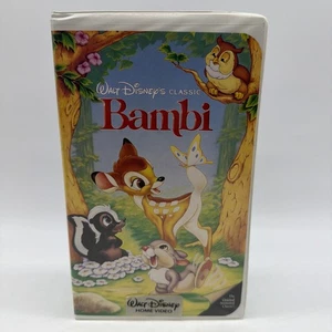 Bambi VHS Disney Clamshell Black Diamond - Picture 1 of 4