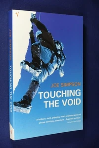 TOUCHING THE VOID Joe Simpson MOUNTAIN CLIMBING ACCIDENT PERU Clasic Book - Picture 1 of 12