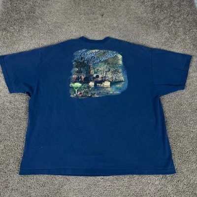 Camisa Margaritaville Hombre XXXL 3XL Azul Verde Fuera de la Costa de Carolina LEER Foto 1 de 4