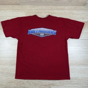 Vintage 90s Billabong Surf Style Big Logo Red Men’s T-shirt Y2K Size XL - Picture 1 of 7