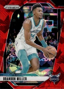 2024-25 Panini Prizm #109 Brandon Miller Prizms Red Ice - Picture 1 of 2