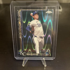 2025 Topps Chrome Cole Ragans Black Raywave Refractor /10 - Picture 1 of 2