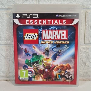 Lego Marvel Super Heroes PS3 Essential Playstation 3 Video Game 7+ 2013 Region 2 - Picture 1 of 13