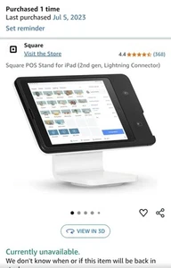 Square Stand for iPad 2nd Gen USB-C - Afbeelding 1 van 5
