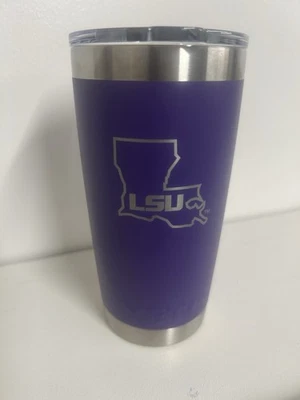 Bota LSU PURPLE Louisiana Yeti Cup edição limitada copo de colecionador - Imagem 1 de 2