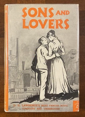 D.H. Lawrence, Sons and Lovers pre-1946 Modern Library HC w/DJ orig 95 cents - Image 1 of 4