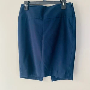 The Limited navy pencil skirt (Size: 6) - Picture 1 of 3