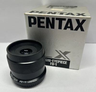 [Near MINT] Pentax LX Magni-Eyepiece FD-1 For Pentax LX 35mm SLR in Original Box - Image 1 of 4