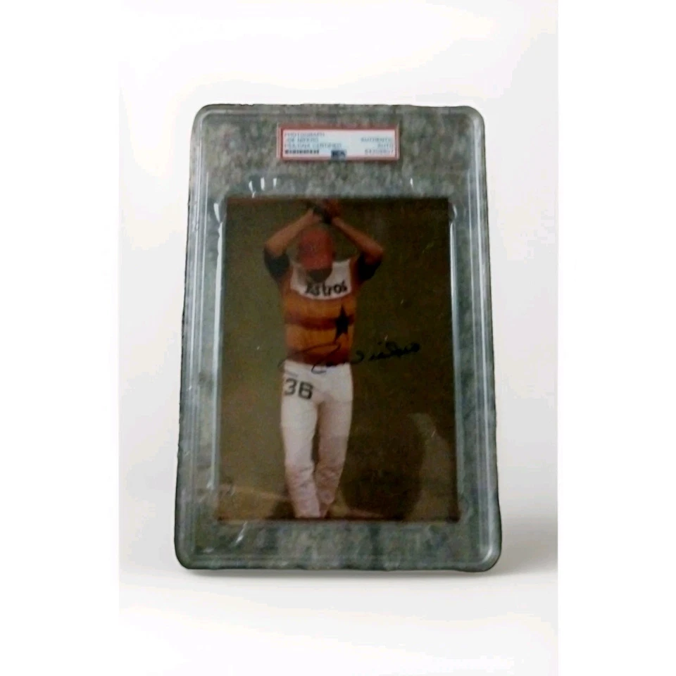 Foto firmada por Joe Niekro Foto 1 de 4