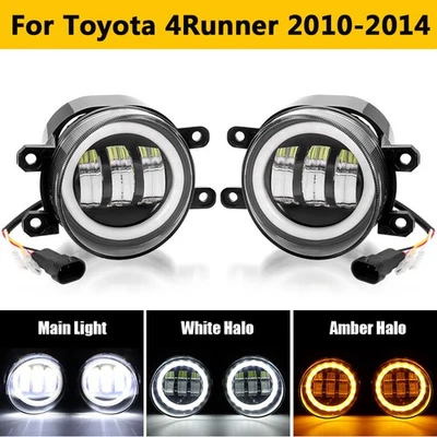 2X Luces antiniebla LED para parachoques delantero para Toyota 4Runner 2010 2011-2014 luces de conducción Foto 1 de 4