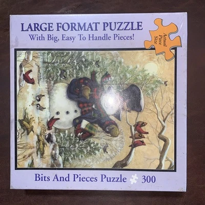 BITS AND PIECES 300 PIEZAS PUZZLE GRAN FORMATO WINTER FRIENDS 40986 Nuevo Foto 1 de 2