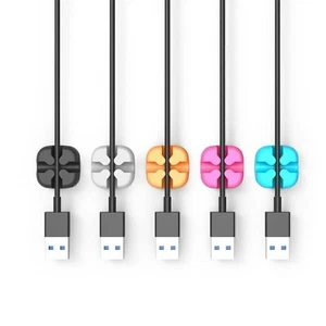 5PCS Cable Winder Holder Storage Cord Clamp Mobile Phone Cable Organizer Holder - Photo 1/6