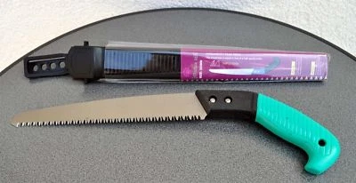 Zugsäge Zweibrüder (Solingen) 1901 Wood Pecker Astsäge 27cm