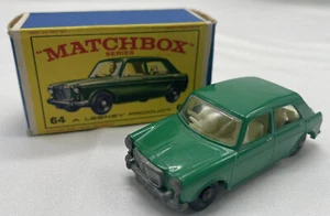 Matchbox Lesney 64-B Green MG1100 + Plastic Wheels Type E Box - Picture 1 of 9