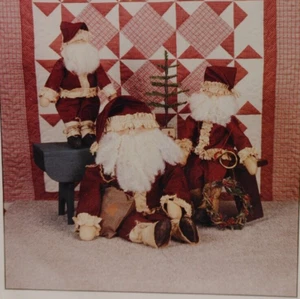 Santa Time Nähmuster für Santa Dolls von Thimbleberries - Bild 1 von 3