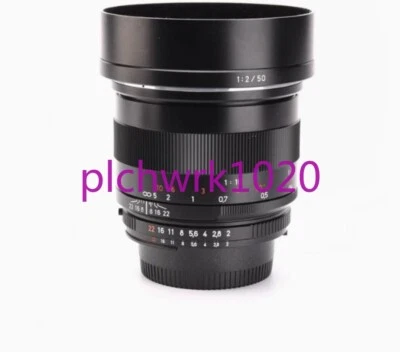 1 PIEZA Carl Zeiss Makro-Planar 2/50 ZF.2 lente industrial principal de fotograma completo buena Foto 1 de 4